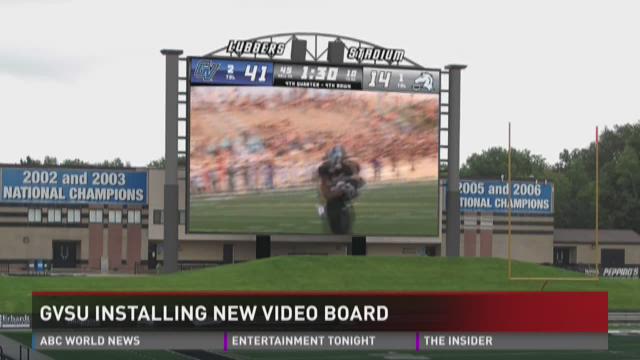Grand Valley State University steps up their game with LED display